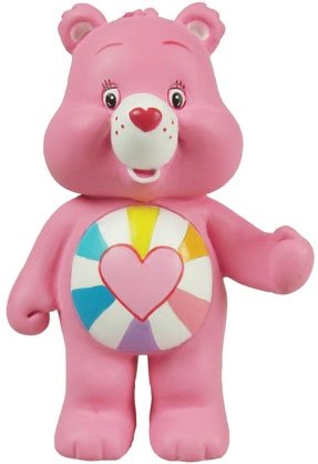 Hopeful Heart Bear figure by Play Imaginative, produced by Play Imaginative. Front view.