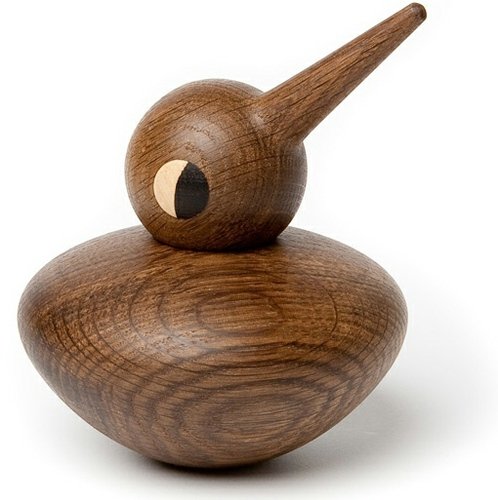 BIRD figure by Kristian Vedel , produced by Architectmade . Front view.