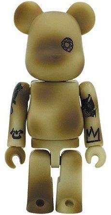 UNKLE Be@rbrick 100% (Camouflage Ver.)  figure by Unkle, produced by Medicom Toy. Front view.