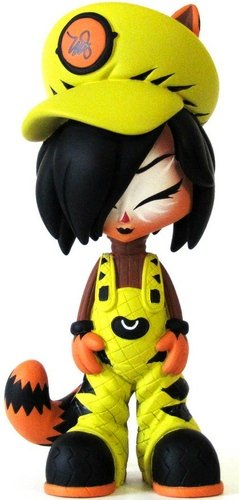 Tiger Soopa Maria figure by Erick Scarecrow, produced by Esc-Toy. Front view.
