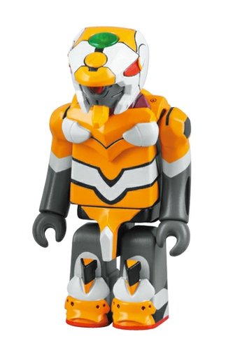 EVA零号機 figure, produced by Medicom Toy. Front view.