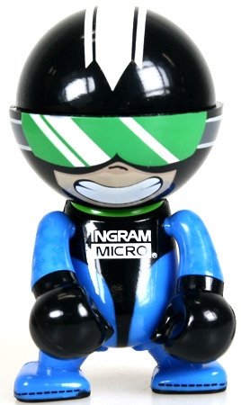 IBM Trooper Ingram Micro  figure, produced by Play Imaginative. Front view.
