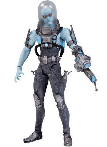 Mr. Freeze figure by Greg Capullo, produced by Dc Collectibles. Front view.