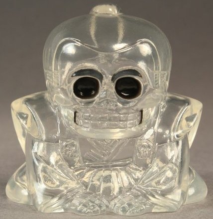 Honesuke (リアルヘッド 骨助) - Clear figure by Realxhead X Skull Toys, produced by Realxhead. Front view.