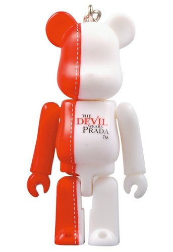 The Devil Wears Prada 70% Be@rbrick  figure, produced by Medicom Toy. Front view.