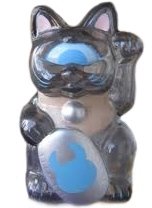 Mini Fortune Cat figure by Uamou & Realxhead, produced by Realxhead. Front view.