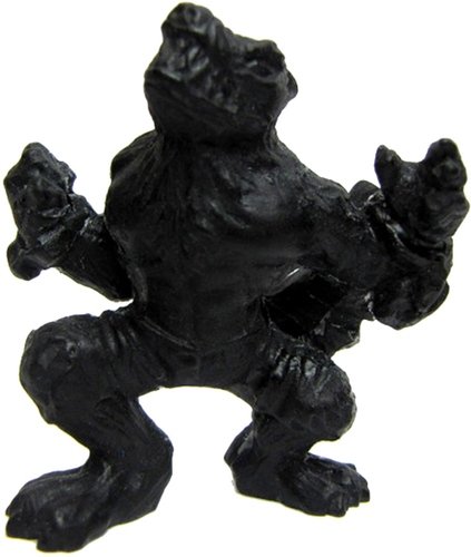 Atticus the Wicked Werewolf figure by Bryan Borgman, produced by Bailey Records. Front view.