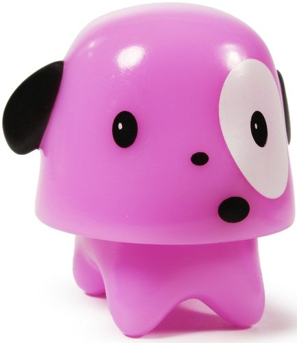 Surprised Gumdrop - Violet  figure by 64 Colors, produced by Squibbles Ink & Rotofugi. Front view.