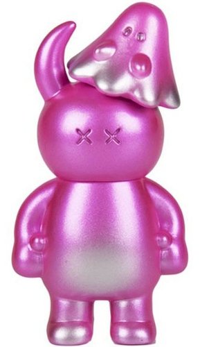 Uamou & Boo (Ouch) - ToyCon UK, The Hang Gang Exclusive figure by Ayako Takagi, produced by Uamou. Front view.