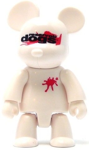 Reservoir Dogs Qee - White  figure by Toy2R, produced by Toy2R. Front view.