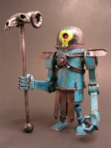 Sklt0r MK2 figure by Monsterforge. Front view.