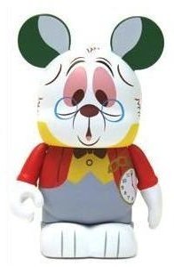 White Rabbit figure by Thomas Scott, produced by Disney. Front view.