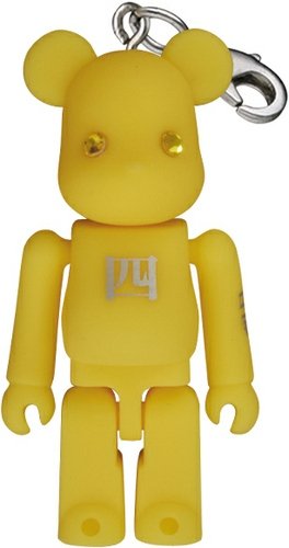 April Birthday Be@rbrick 70% figure, produced by Medicom Toy. Front view.