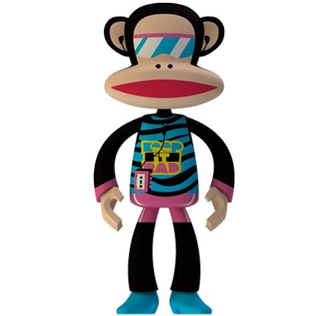 Radical Julius figure by Paul Frank, produced by Play Imaginative. Front view.