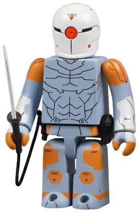 Cyborg Ninja figure, produced by Medicom Toy. Front view.