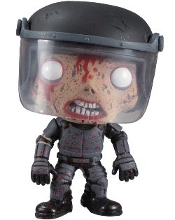 Prison Guard Walker - SDCC 2013 figure, produced by Funko. Front view.