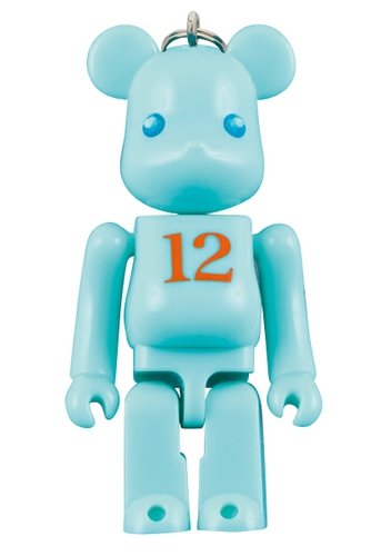 Birthday Be@rbrick 70% - 12 figure, produced by Medicom Toy. Front view.
