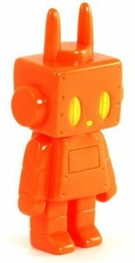 Nut - Orange figure by P.P.Pudding (Gen Kitajima), produced by P.P.Pudding. Front view.