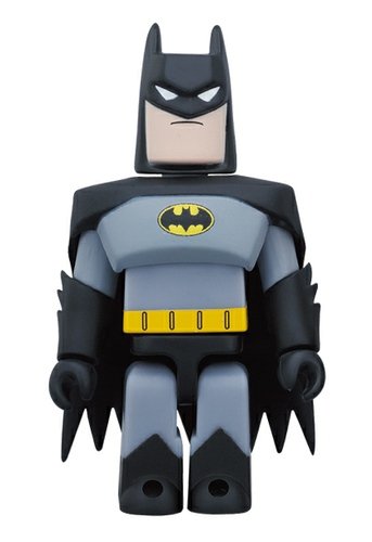 Batman Animated Ver.  figure by Dc Comics, produced by Medicom Toy. Front view.