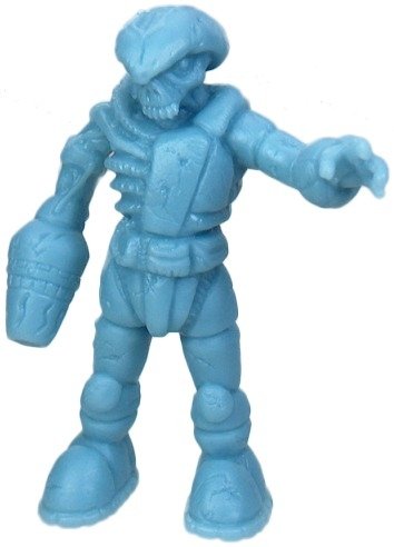 Zombie Pheyden - Onell Design Exclusive Blue Variant figure by LAmour Supreme, produced by October Toys. Front view.