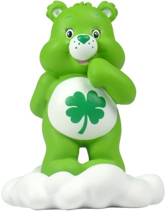Good Luck Bear On Cloud figure by Play Imaginative, produced by Play Imaginative. Front view.