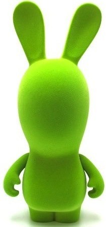 Eeerz - Green figure by Ubisoft, produced by Ubisoft. Front view.
