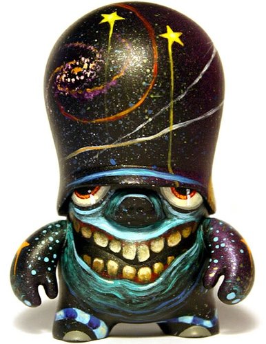 Space Freak figure by Color Chemist (Bryan Allen Collins). Front view.