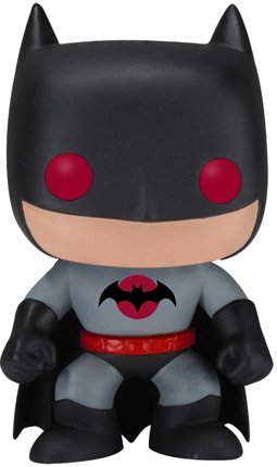 Batman - NYCC 2011 figure by Dc Comics, produced by Funko. Front view.