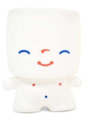 Marshall Blissful figure by 64 Colors, produced by Squibbles Ink & Rotofugi. Front view.