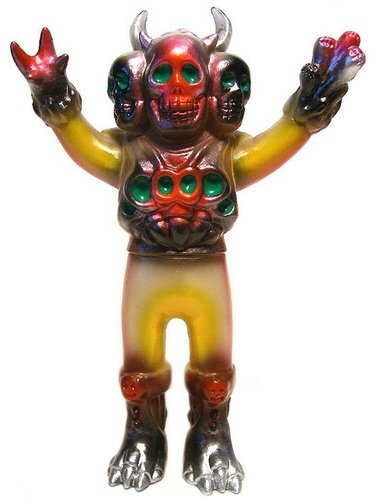 Doku-Rocks - Fuzz Ver., Toy Tokyo Exclusive figure by Skull Toys, produced by Skull Toys. Front view.