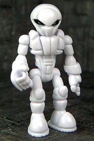 Enforcer Sarvos figure, produced by Onell Design. Front view.