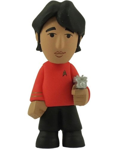 The Big Bang Theory Mystery Minis 2 - Raj Koothrappali (Star Trek) figure by Funko, produced by Funko. Front view.