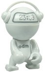 Trexi o.d.m. White figure by O.D.M., produced by Play Imaginative. Front view.