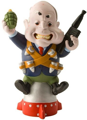 John McCain figure by John K., produced by Rfx Toys. Front view.