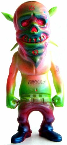 Rebel Kolorink figure by Frank Mysterio. Front view.