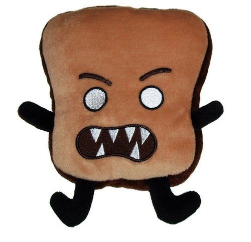 Monster Toast figure by Dan Goodsell. Front view.