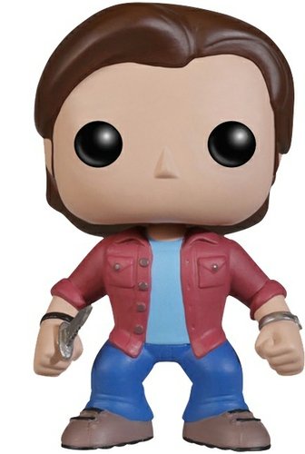 POP! Supernatural - Sam figure by Funko, produced by Funko. Front view.