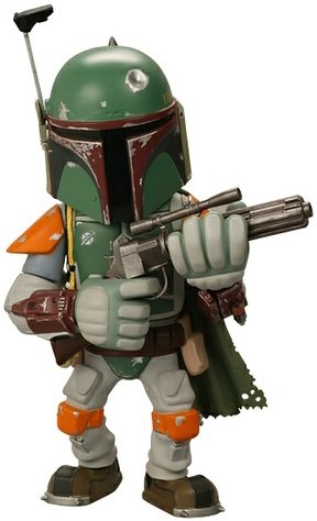 Boba Fett - VCD Special No.22  figure by H8Graphix, produced by Medicom Toy. Front view.