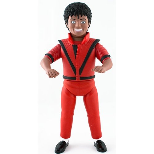 Michael Jackson Thriller Zombie Version figure, produced by Marusan. Front view.