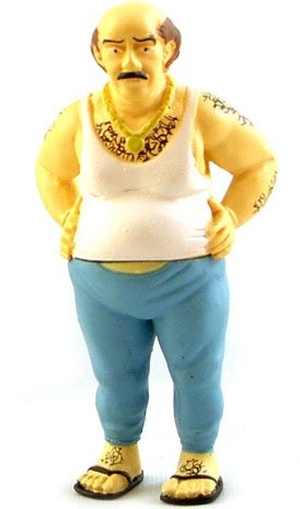 Carl  figure, produced by Kidrobot. Front view.