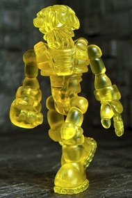Shining Ghost Govurom figure, produced by Onell Design. Front view.