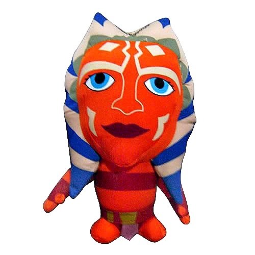 Ahsoka figure by Lucasfilm Ltd., produced by Comic Image . Front view.