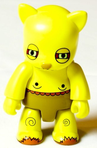 Sick Cat S figure by Todd Wahnish, produced by Toy2R. Front view.