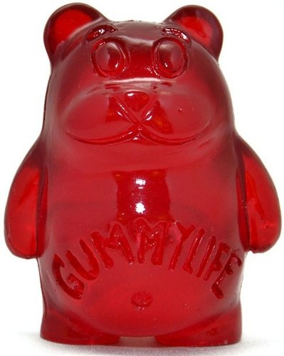 Raw Meat ( Mini Size 1.75) figure by Crummy Gummy & Manny X. Front view.