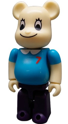 Cute Be@rbrick Series 7 figure, produced by Medicom Toy. Front view.