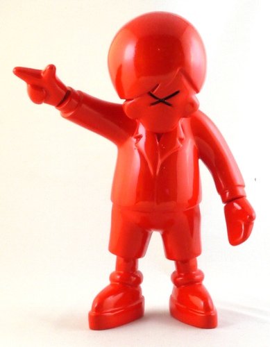 BoyCott - Red figure by Abell Octovan , produced by My Royal Ego. Front view.