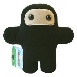 WEE NINJA figure by Shawn Smith (Shawnimals). Front view.