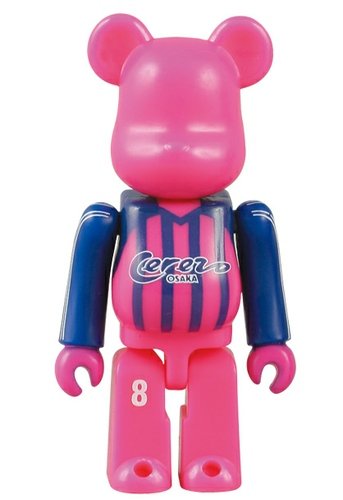 Cerezo Osaka Be@rbrick 70% figure, produced by Medicom Toy. Front view.