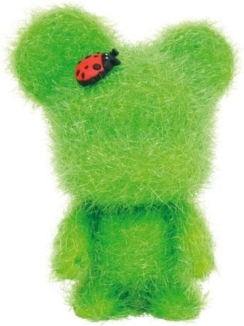 Love Green Bear  figure by Toy2R, produced by Toy2R. Front view.