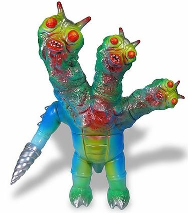 Kaiju Cyborg TORIONGA ver.1 - A-Type (Drill arm)  figure by Elegab, produced by Elegab. Front view.